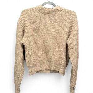 Reformation Cozy Tan Sweater